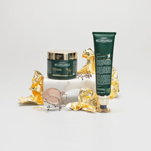 My.Organics My.Luxe Leave-In Cream Pure Gold and Neroli Nenuskalaujamas kremas plaukams 100ml