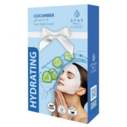 STAY WELL Classic Mask Hydrating Cucumber Drėkinanti veido kaukė 1vnt.