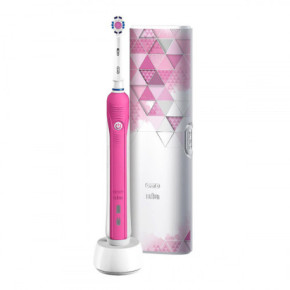 Oral-B Pro 1 680 Rechargeable Toothbrush Elektrinis dantų šepetėlis Pink