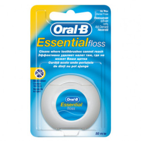 Oral-B Essential Floss Unwaxed Dantų siūlas 50m