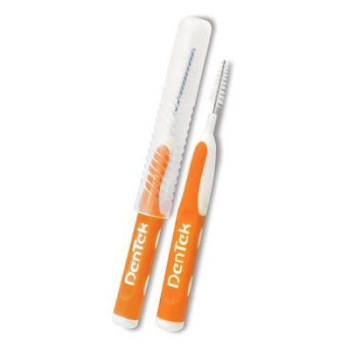 Dentek Easy Brush Reusable Interdental Cleaners Tarpdančių šepetėliai 10 vnt.