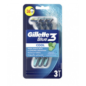 Gillette BLUE 3 Cool Razors Vienkartiniai skustuvai 3 vnt.