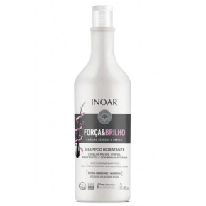 Inoar Forca & Brilho Shampoo Drėkinantis šampūnas 1000ml