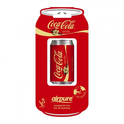 Airpure Scented 3D Can Car Air Freshener Automobilio oro gaiviklis - skardinė COCA COLA