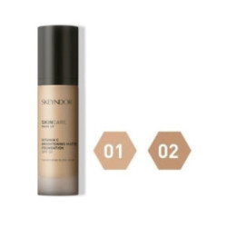 Skeyndor Vitamin C Brightening Matte Foundation Skaistinantis matinis makiažo pagrindas su vitaminu C 30ml