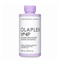 Olaplex No.4P Blonde Enhancer Toning Shampoo Tonuojantis ir plaukus stiprinantis šampūnas 250ml