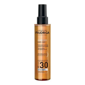 Filorga UV Bronze Body Anti-Ageing Sun Oil SPF30+ Įdegį skatinantis apsauginis kūno aliejus nuo saulės 150ml