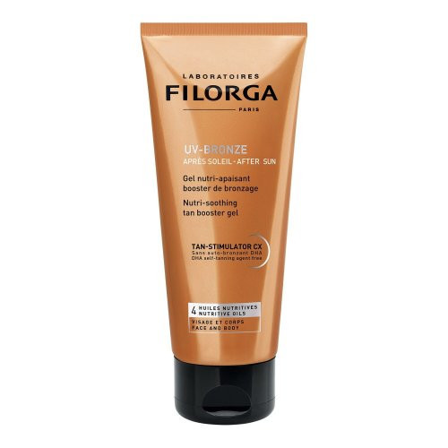 Filorga UV Bronze After-Sun Tan Booster Gel Įdegį palaikantis veido ir kūno kremas po saulės 200ml