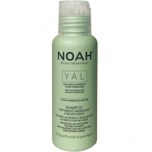 Noah YAL Hydrating And Restorative Treatment Shampoo Atkuriamasis drėkinantis šampūnas su hialurono rūgštimi ir šalaviju 250ml