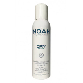 Noah Dry Detox Spray Shampoo Detoksikuojantis sausas šampūnas su augaline anglimi 200ml