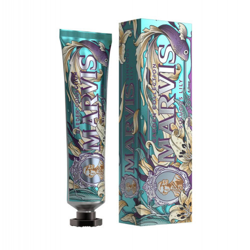 MARVIS Sinuous Lily Toothpaste Šaltmėčių ir lelijų aromato dantų pasta 75ml