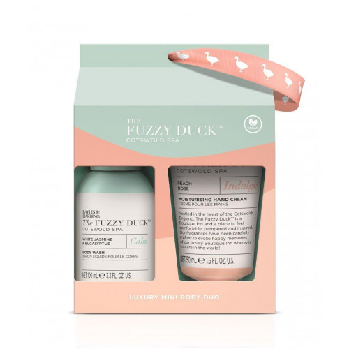 Baylis & Harding The Fuzzy Duck Cotswold Spa Luxury Mood Boosting Duo Gift Set Kūno priežiųros komplektas