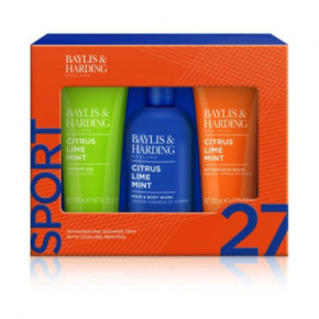 Baylis & Harding Sport Shower Trio Gift Set Kūno priežiūros rinkinys