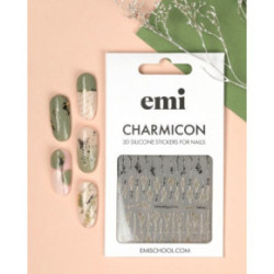 E.Mi Charmicon Silicone Stickers Lipdukai nagams #170 Zipper