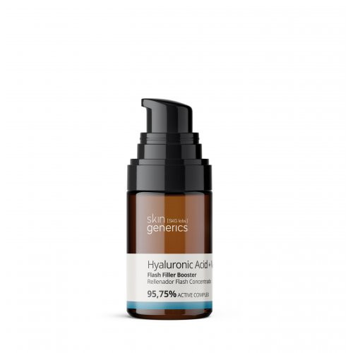 Skin Generics Hyaluronic Acid + VitB3 Flash Filler Booster Intensyviai drėkinantis serumas 20ml