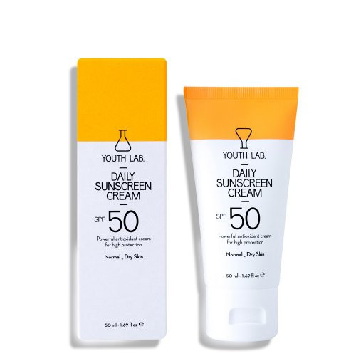 Youth Lab. Daily Sunscreen Cream SPF50 Kasdienis apsauginis veido kremas nuo saulės 50ml