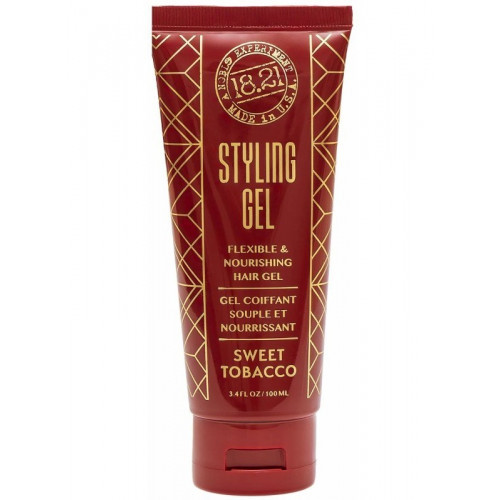 18.21 Man Made Sweet Tobacco Styling Gel Formavimo gelis plaukams 100ml