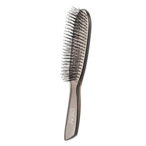 OSOM Professional Scalp & Detangling Brush Šepetys plaukų iššukavimui Clear Black
