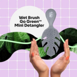 WetBrush Go Green Mini Detangler Plaukų šepetys Purple