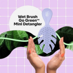 WetBrush Go Green Mini Detangler Plaukų šepetys Purple