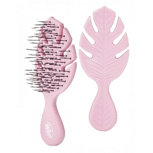 WetBrush Go Green Mini Detangler Plaukų šepetys Purple