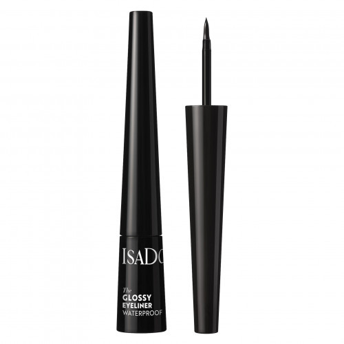 Isadora Glossy Eyeliner Žvilgantis akių apvadas - plunksnelė 2.5ml