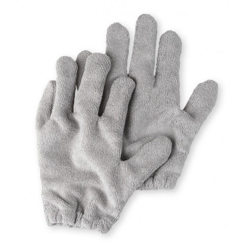 Norwex Hair-Drying Microfiber Gloves with BacLock Mikropluošto pirštinė plaukams džiovinti 2 vnt.