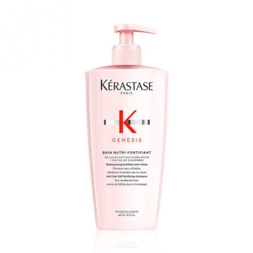 Kerastase Genesis Bain Nutri-Fortifiant Shampoo Stiprinantis šampūnas nuo plaukų lūžinėjimo, sausiems ar tankiems plaukams 250ml