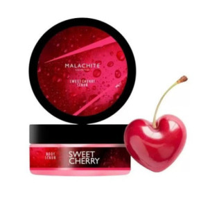 Malachite Cosmetics Sweet Cherry Body Scrub Vyšnių kvapo kūno šveitiklis 300g