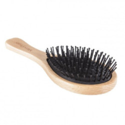 Milano Brush Stacy Wooden Brush Medinis plaukų šepetys
