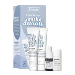 Briogeo Scalp Revival Soothe & Detoxify Hair Care Minis Plaukų priežiūros rinkinys