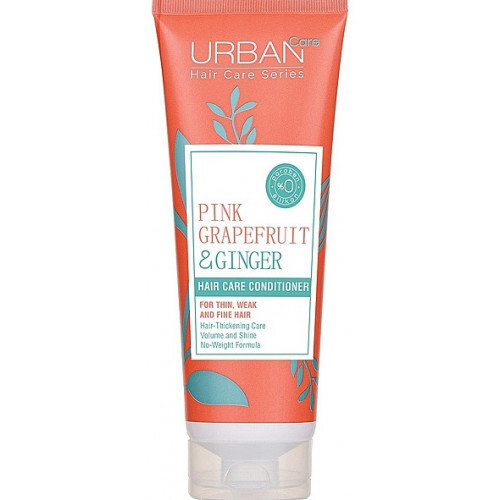 Urban Care Pink Grapefruit & Ginger Hair Conditioner Apimties suteikiantis kondicionierius plaukams 250ml