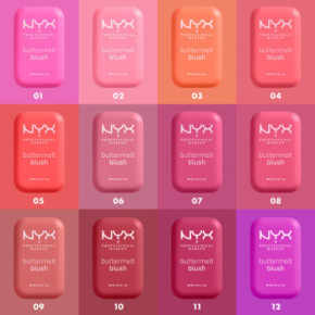 Nyx professional makeup Buttermelt Blush Skaistalai 5g