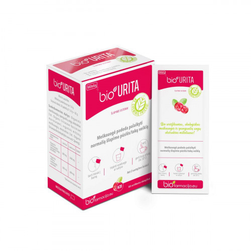 Biofarmacija bioURITA Maisto papildas šlapimo sistemai 20vnt