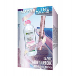 Maybelline Lash Sensational Sky High Mascara & Garnier Micellar Water Set Dovanų rinkinys