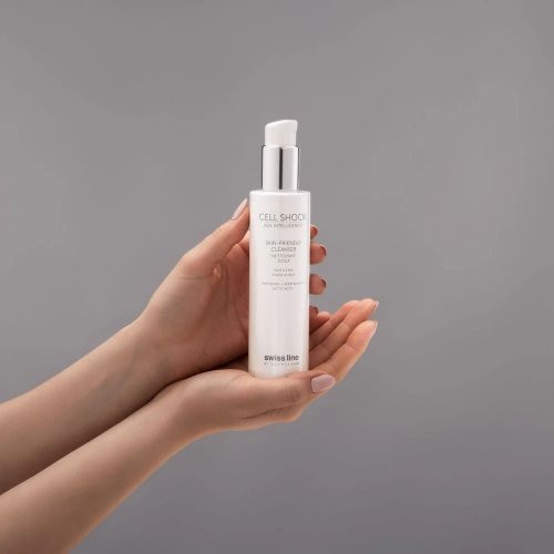 Swiss Line Cell Shock Age Intelligence Skin-Friendly Cleanser Bemuilis veido prausiklis 150ml