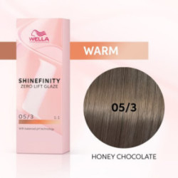 Wella Professionals Shinefinity Zero Lift Glaze Demi-Permanent Geliniai plaukų dažai 60ml