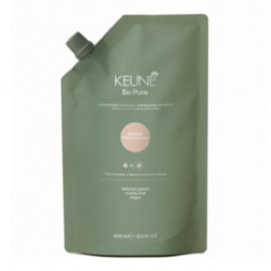 Keune So Pure Polish Shampoo Refill Šampūno papildymas, suteikiantis plaukams glotnumo ir blizgesio 400ml