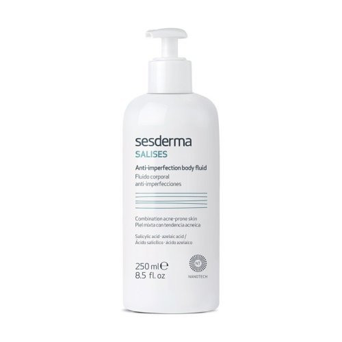 Sesderma SALISES Anti-Imperfection Body Fluid Kūno fluidas probleminei odai 250 ml