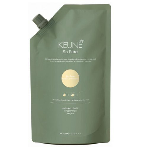 Keune So Pure Restore Conditioner Refill Kondicionierius sausiems, pažeistiems plaukams, papildymas 400ml