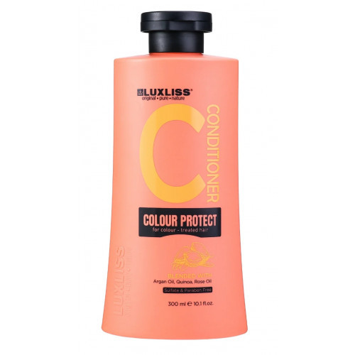 LUXLISS Colour Protect Conditioner Kondicionierius dažytiems plaukams 300ml