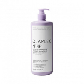 Olaplex No.4P Blonde Enhancer Toning Shampoo Tonuojantis ir plaukus stiprinantis šampūnas 1000ml