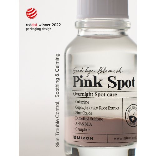 Mizon Goodbye Blemish Pink Spot Intensyvi probleminės veido odos priežiūros priemonė 19ml