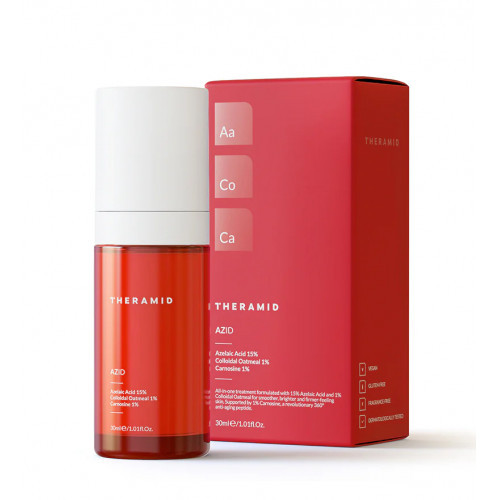 Theramid Azid 15% Azelaic Acid Treatment Azelaino rūgšties serumas 30ml