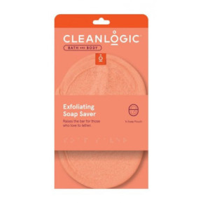 Cleanlogic Bath & Body Exfoliating Soap Saver Šveičiamoji muilo kempinė Orange
