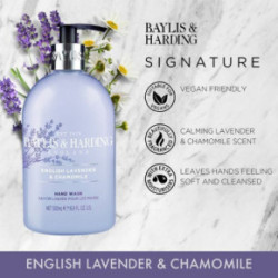 Baylis & Harding English Lavender & Chamomile Hand Wash Rankų muilas 500ml