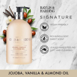 Baylis & Harding Jojoba, Vanilla & Almond Oil Hand Wash Rankų muilas 500ml