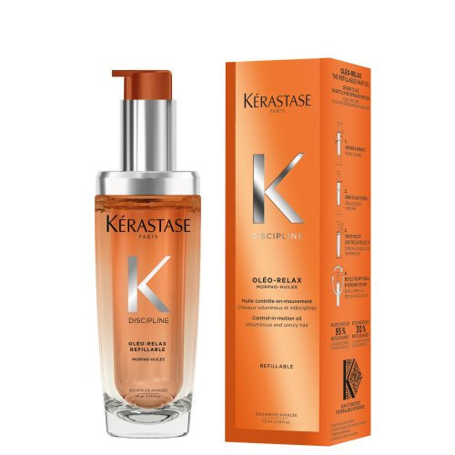 Kerastase Discipline L'Huile Oleo-Relax Pakartotinai papildomas plaukų aliejus 75ml