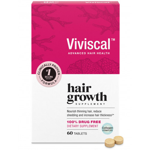 Viviscal Hair Growth Supplements For Women Plaukų augimą skatinantis maisto papildas 60 kapsulių