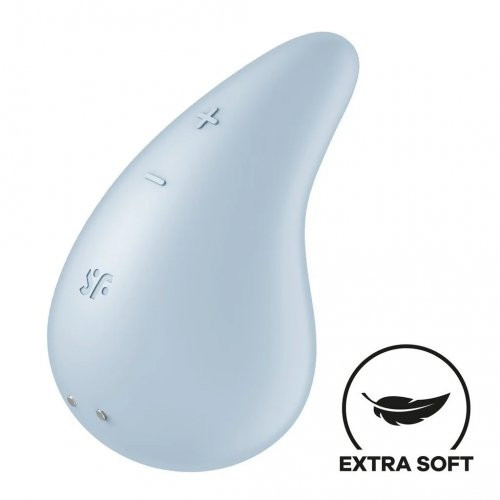 Satisfyer Dew Drop Vibrator Klitorio stimuliatorius Blue